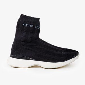 Acne Studios Tristan AS Black and White Sock Sneaker